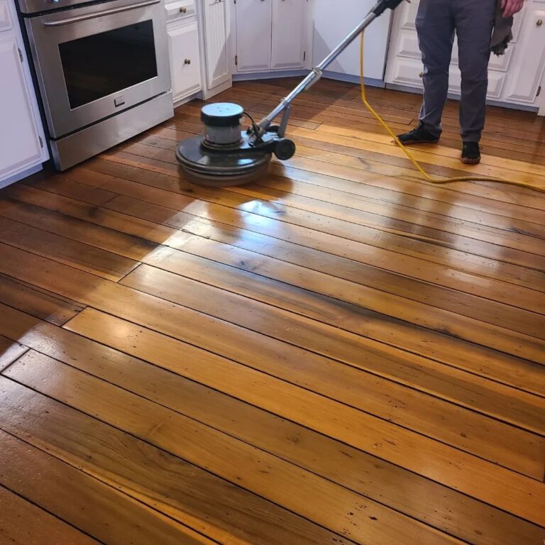 wood floor cleaning
