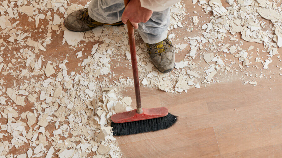 Clean Construction Dust After Remodeling